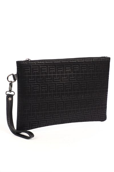 Capone Outfitters Satin Labyrinth gemusterte Paris Damen Clutch