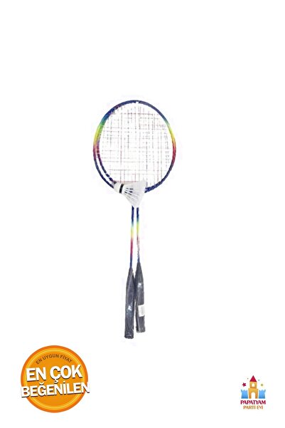 PapatyamPartiEvi Badminton Raket ve Top Seti - Spor Severler İçin Mükemmel Seçenek