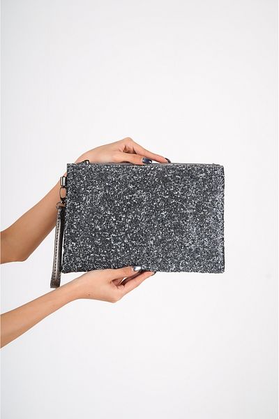 Capone Outfitters Perlenbesetzte Clutch Paris 220 für Damen