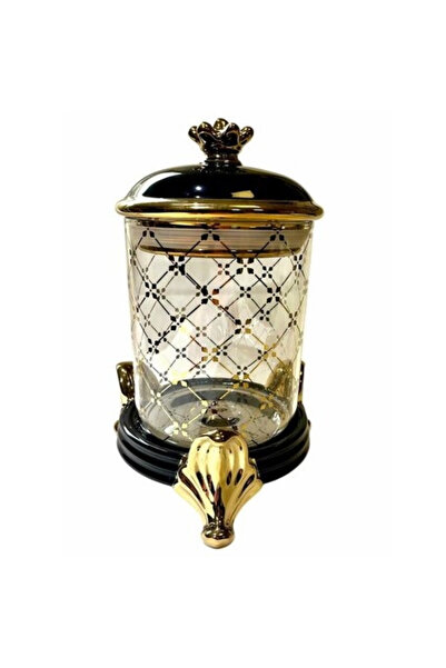 ROY KING KING KAVANOZ ORTA 20 CM SİYAH GOLD