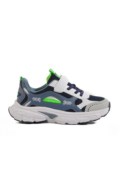 pepino Navy Blue-Indigo Textile Boys' Sports Shoes