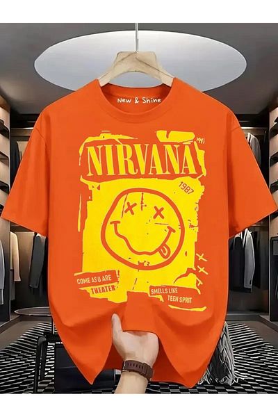 New Shine Nirvana Large Size Oversize T-Shirt