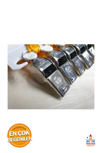 PapatyamPartiEvi صافرة زلزال الحكم المعدنية - 10 قطع للطوارئ