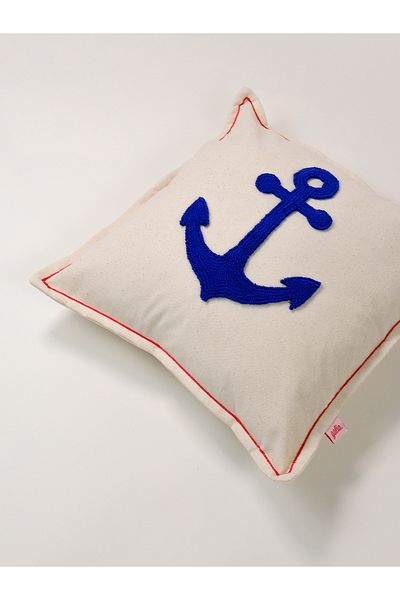 Galia Tasarım Κάλυμμα μαξιλαριού ριχτάρι Anchor Punch Series Marine