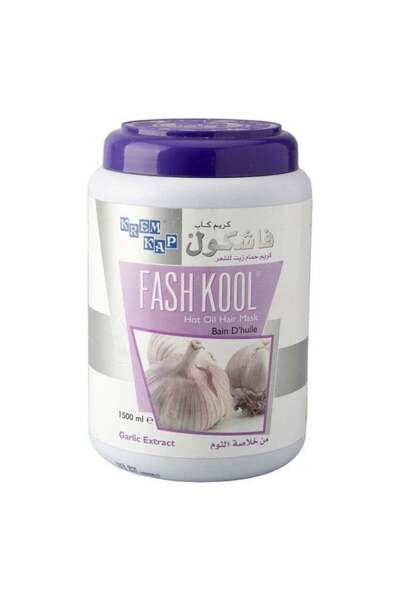 Fash Kool قناع الشعر فاسكول بزيت الثوم الساخن 1500 مل