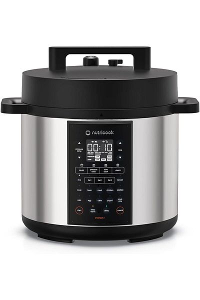 Nutricook SMART POT 6L Capacity 12-in-1 Electric Pressure Cooker