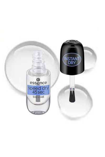 Essence Speed Dry 45sec Top Coat, 8.0 Milliliters