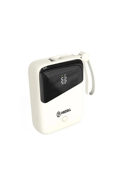 Piecel Baseus Power Bank 10000mAh 22.5W Digital Screen White