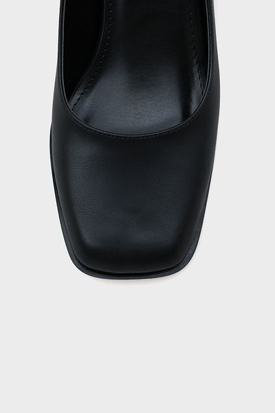 Capone Outfitters Mary Jane mit mittelhohem Absatz – Skin Blunt Toe Damenschuhe