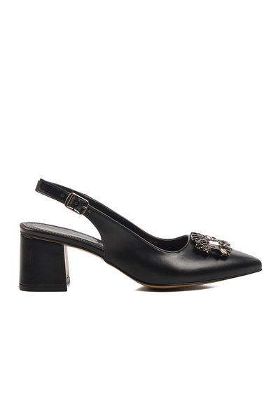 Aspor Black Women's High Heels