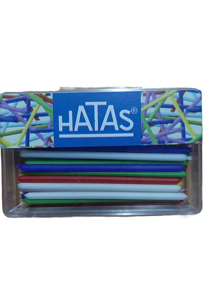 HATAS Mixed Color Number Stick Plastic Box of 10