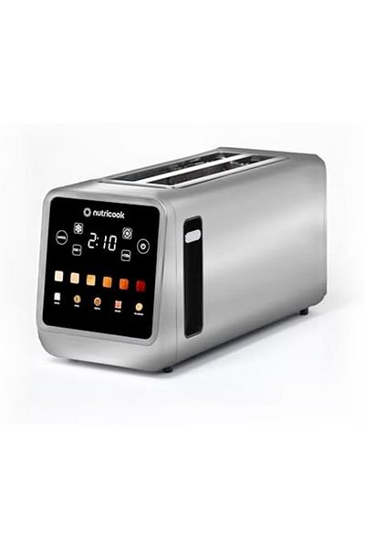 Nutricook 4 Slice Smart Toaster with Touch Screen, Stainless Steel, 1450W, 2 yrs warranty