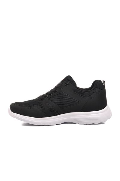 Aspor Black White Mesh Lightweight Men's Sports Shoes
