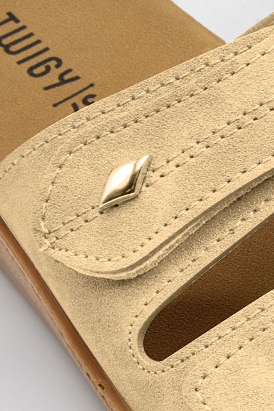 Twigy Γυναικείες παντόφλες Pearl Beige - Μέγεθος 36/40