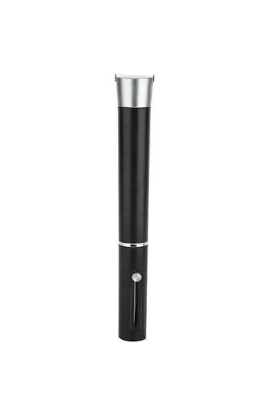 PUFO Practical Corkscrew For Wine Bottles With Air Pressure, Modern Opener, 19 Cm, Black
