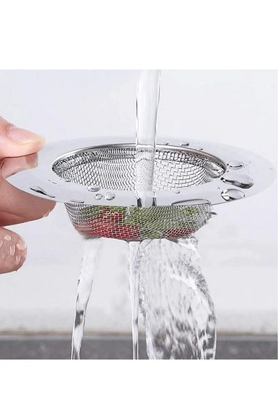 MG HOME 1 Piece Sink Strainer Kitchen Strainer 9 cm Stainless Steel Sink Strainer - Sink Strainer