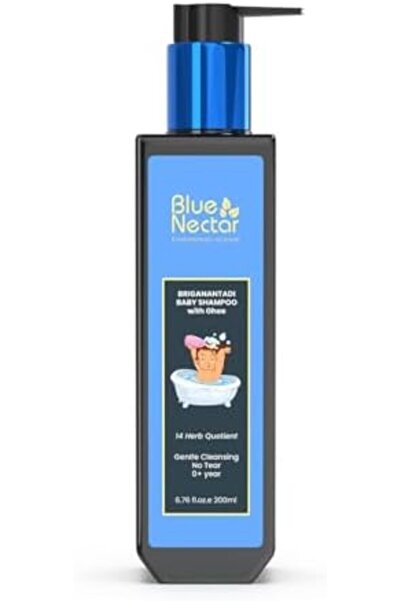Gentle Giant شامبو الأطفال من بلو نكتار مع السمن العضوي لتنظيف لطيف | تركيبة ...