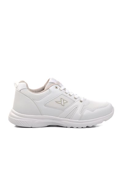 Aspor White Mesh Lightweight Men's Sports Shoes
