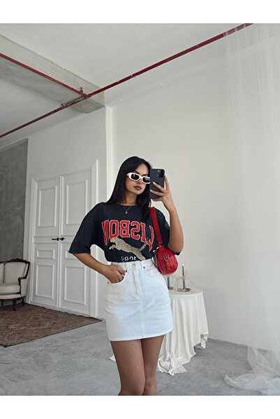 mydukkan.co Fusta de blugi cu buzunare