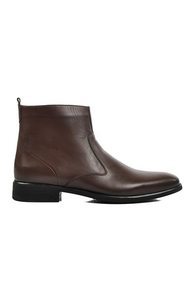 Aspor Brown Genuine Leather Classic Men's Boots