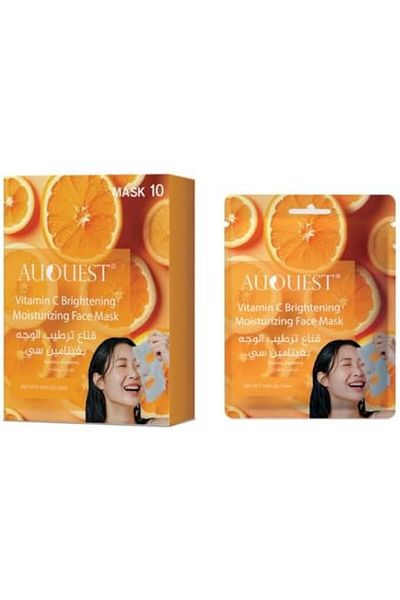 Auquest Vitamin C Face Mask, 10 Pieces