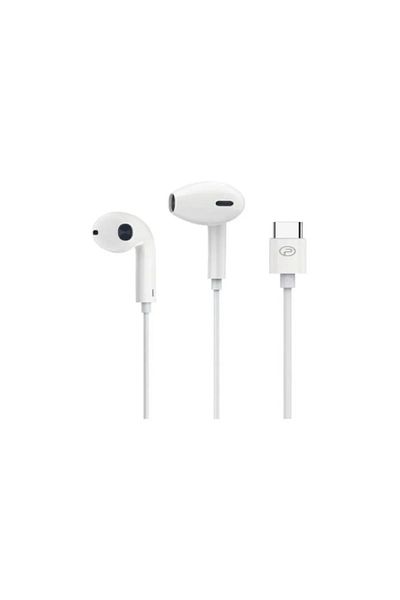 Piecel L Type-c Wired Headphones, White