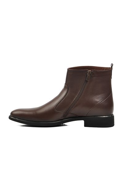 Aspor Brown Genuine Leather Classic Men's Boots