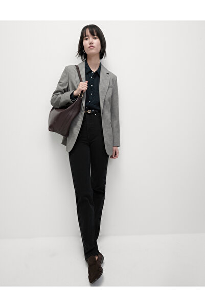 Marks & Spencer Magic Shaping Yüksek Bel Straight Leg Jean Pantolon