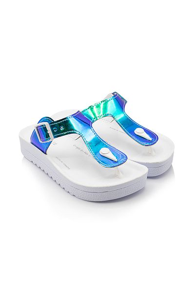 Twigy Παιδικές Παντόφλες Turquoise Zum - Σαγιονάρες, Μέγεθος 30/35