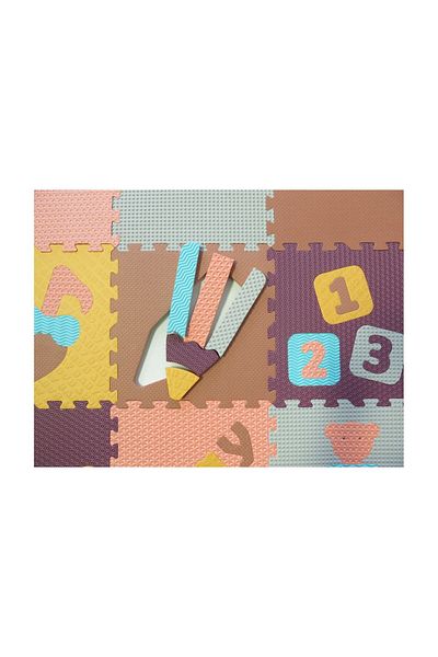 Babymax Babygreat Puzzle Mat World of Toys 92x92 cm