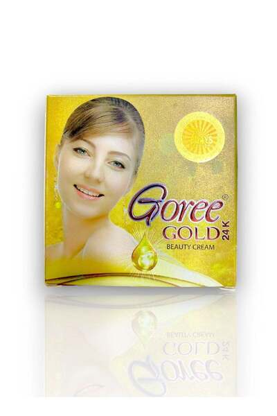 goree كريم تبييض الجمال بالذهب عيار 24 قيراطًا 17 جرامًا