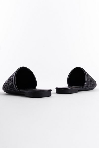 Capone Outfitters Солом'яні закриті жіночі капці з гострим носком