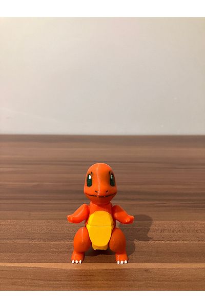 genomera Charmander Flexible Jointed Pokemon