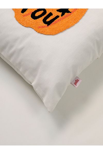 Galia Tasarım Halloween Halloween Boo To You Punch Throw Pillow Cover