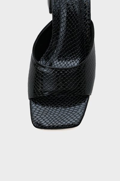 Capone Outfitters Papuci de damă cu toc mediu cu vârf tocit