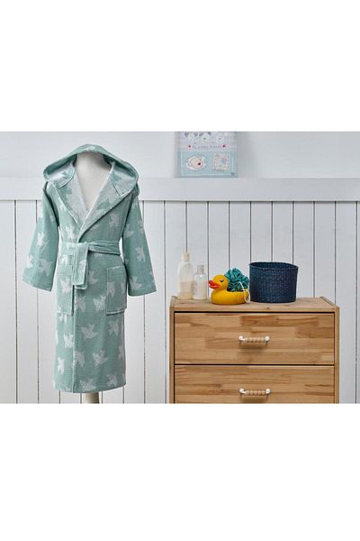 Özdilek Özdi̇lek Children's Bathrobe Peştemal Thin 7/8 Years