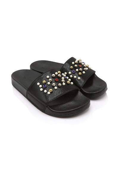 Twigy Γυναικείες παντόφλες Pearl Black - Μέγεθος 36/40