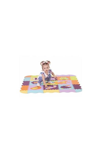 Babymax Babygreat Puzzle Mat Happy Animals 92x92 cm