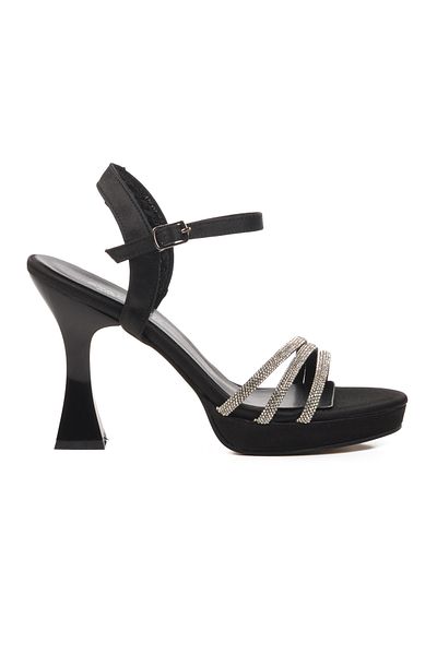 Aspor Black Women's Evening Dress Shoes