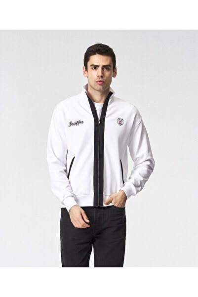 Kartal Yuvası BEŞİKTAŞ ERKEK FERMUARLI SWEATSHIRT 7525228T3