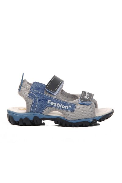 Aspor Navy Blue Boy's Flat Sandals