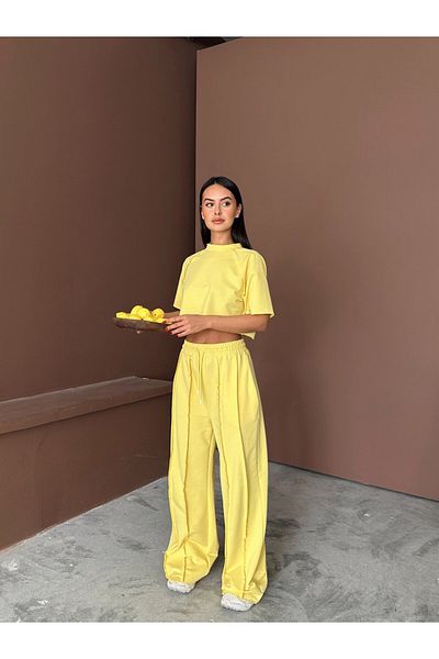 mydukkan.co Σετ Crop Λεπτομέρειας Αντίστροφης Ραφής