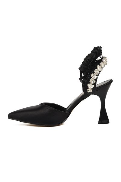Aspor Black Women's Evening Dress Shoes