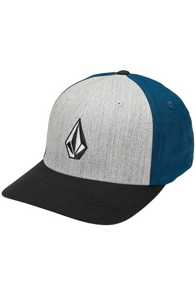Volcom قبعة Hthr Flexfit Dpb من الحجر الكامل