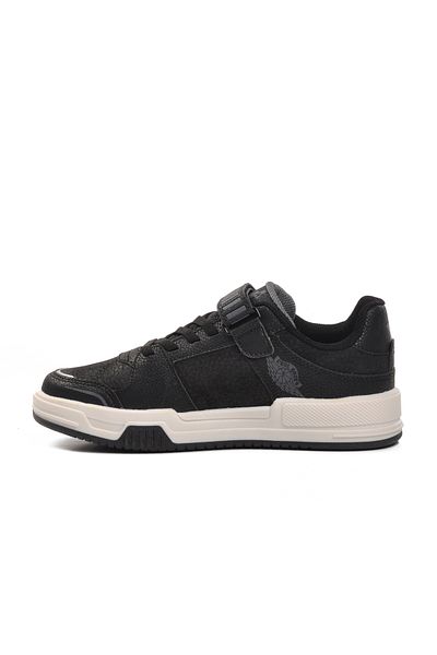 Aspor Black Kids Sports Shoes