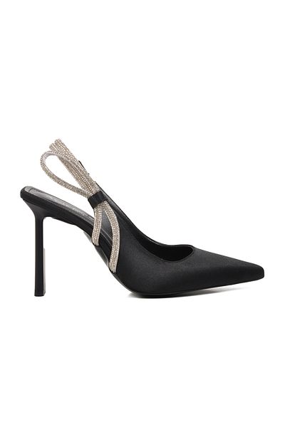 Aspor Black Women's Evening Dress Shoes