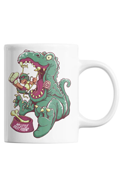 OEM Cană albă personalizată „MICUL MEU CEL MAI BUN PRIETEN”, INOVATIX®. 330 ml