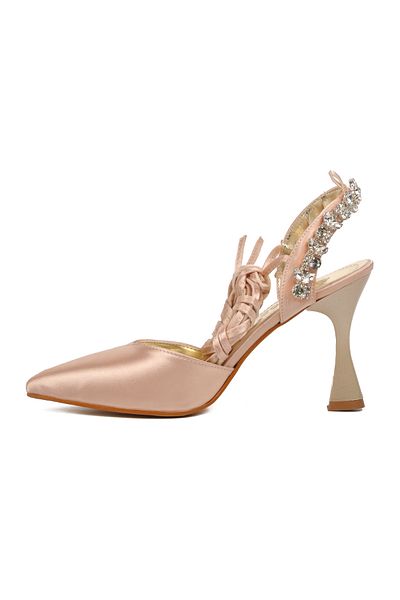 Aspor Beige Women's Evening Dress Shoes