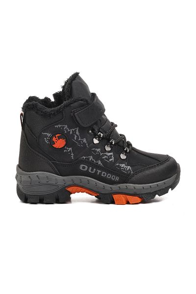 Aspor Black Orange Kids Boots