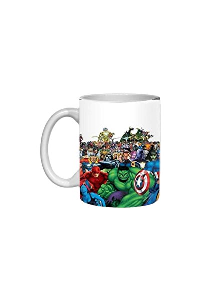OEM Cană albă personalizată, Marvel, INOVATIX®. 330ml